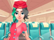 Stewardess Beauty Salon Online Girls Games on NaptechGames.com