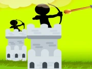 Stickman Archer Castle Online Strategy Games on NaptechGames.com