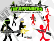 Stickman Army : The Defenders Online Shooting Games on NaptechGames.com