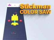 Stickman Color Saw Online Arcade Games on NaptechGames.com