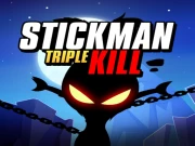 Stickman Triple Kill Online Agility Games on NaptechGames.com