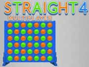 Straight 4 Multiplayer Online Boardgames Games on NaptechGames.com