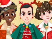 Stranger Things Christmas Party Online Dress-up Games on NaptechGames.com