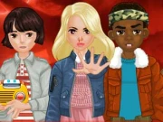 Stranger Things Squad Online Dress-up Games on NaptechGames.com