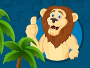 Strong Lions Jigsaw Online Puzzle Games on NaptechGames.com