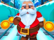 Subway Santa Runner Christmas Online Adventure Games on NaptechGames.com