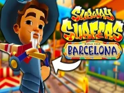 Subway Surfers Barcelona Online Hypercasual Games on NaptechGames.com