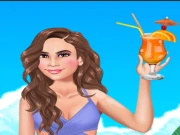 Summer Beach Girl Online Dress-up Games on NaptechGames.com