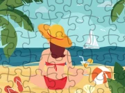 Summer Beach Jigsaw Online Puzzle Games on NaptechGames.com