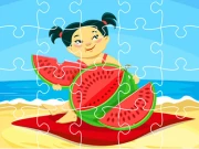 Summer Foods Jigsaw Online Puzzle Games on NaptechGames.com