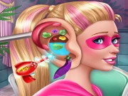 Super Doll Ear Doctor Online Dress-up Games on NaptechGames.com