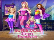 Super Doll Sisters Transform Online Dress-up Games on NaptechGames.com