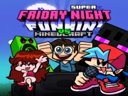 Super Friday Night Funki vs Minedcraft Online Casual Games on NaptechGames.com