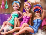 Super Girls Sauna Realife Online Dress-up Games on NaptechGames.com