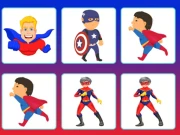 Super Heroes Memory Online Puzzle Games on NaptechGames.com