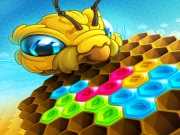 Super Hexbee Merger Online Puzzle Games on NaptechGames.com