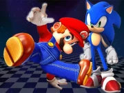 Super Mario &amp; Sonic FNF Dance Online Hypercasual Games on NaptechGames.com