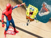 Super spongebob spiderman Online Adventure Games on NaptechGames.com