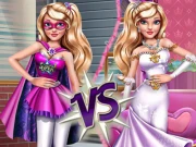Superhero Vs Princess Online Dress-up Games on NaptechGames.com