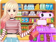 Supermarket Store Girl Online Girls Games on NaptechGames.com