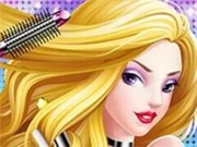 Superstar Hair Salon - Super Hairstylist Online Hypercasual Games on NaptechGames.com