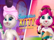 Superstar Kitty Fashion Award Online junior Games on NaptechGames.com