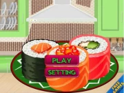 Sushi Roll 3D Cool Online Cooking Games on NaptechGames.com