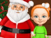 Sweet Baby Girl Christmas - Fun Holiday Online Hypercasual Games on NaptechGames.com