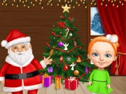 Sweet Baby Girl Christmas Online Girls Games on NaptechGames.com