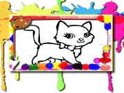 Sweet Cats Coloring Online Art Games on NaptechGames.com