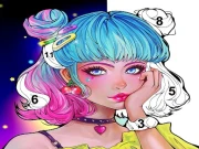 Sweet Coloring: Color by Painting Game Online Girls Games on NaptechGames.com
