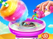 Sweet Cotton Candy Shop: Candy Cooking Maker Game Online Hypercasual Games on NaptechGames.com