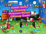 Sweet Home Cleaning : Princess House Cleanup Game Online Dress-up Games on NaptechGames.com
