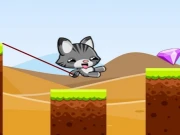 Swing Cat Endless Jump Online Casual Games on NaptechGames.com