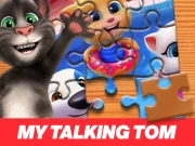 Talking Tom and Friends Jigsaw Puzzle Online Puzzle Games on NaptechGames.com
