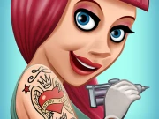 Tattoo Salon Art Design game Online Girls Games on NaptechGames.com