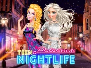 Teen Princesses Nightlife Online Dress-up Games on NaptechGames.com