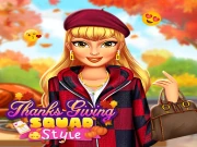 Thanksgiving Squad Style Online Dress-up Games on NaptechGames.com
