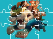 The Croods Jigsaw Game Online Girls Games on NaptechGames.com