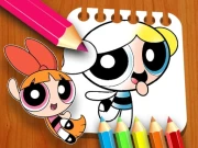 The Powerpuff Girls Coloring Book Online Girls Games on NaptechGames.com