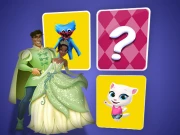 The Princess and the Frog Memory Card Match Online Puzzle Games on NaptechGames.com
