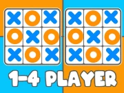 Tic Tac Toe 1-4 Player Online Puzzle Games on NaptechGames.com