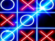 Tic Tac Toe Glow Online Multiplayer Games on NaptechGames.com