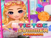 Tictoc Summer Fashion Online Dress-up Games on NaptechGames.com