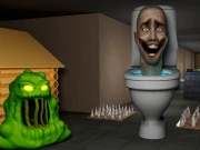 Toilet Monster Attack Sim 3D Online Adventure Games on NaptechGames.com