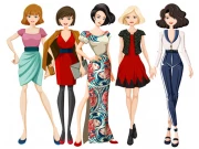 Top Model Girls Puzzle Online Puzzle Games on NaptechGames.com