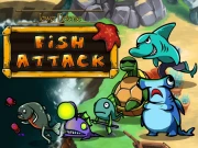 Tower Defense : Fish Attack Online Shooting Games on NaptechGames.com