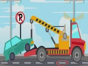 Towing Trucks Differences Online Puzzle Games on NaptechGames.com