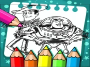 Toy Story Coloring Book Online Puzzle Games on NaptechGames.com