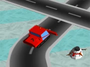 Traffic Run Christmas Online Racing & Driving Games on NaptechGames.com
